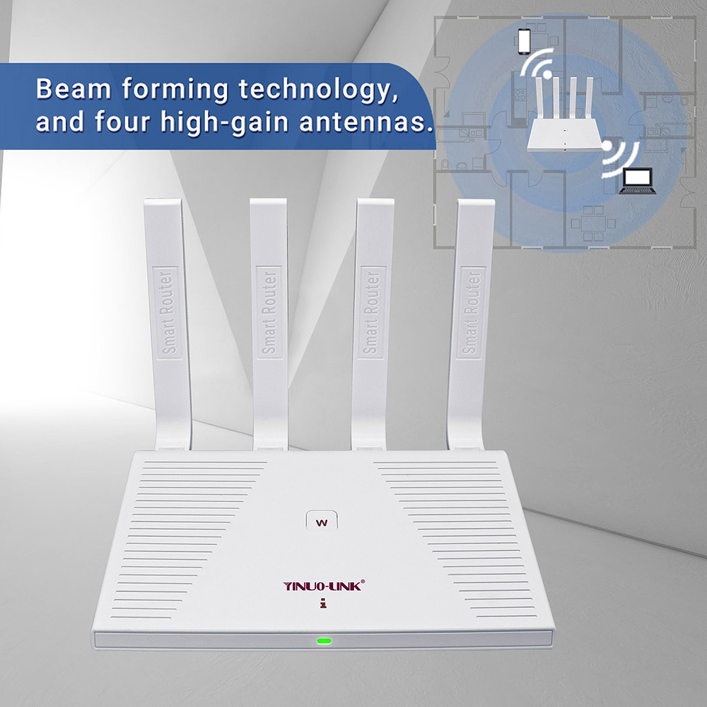 Y1 AX1800 Dual Band Wi-Fi6 Router