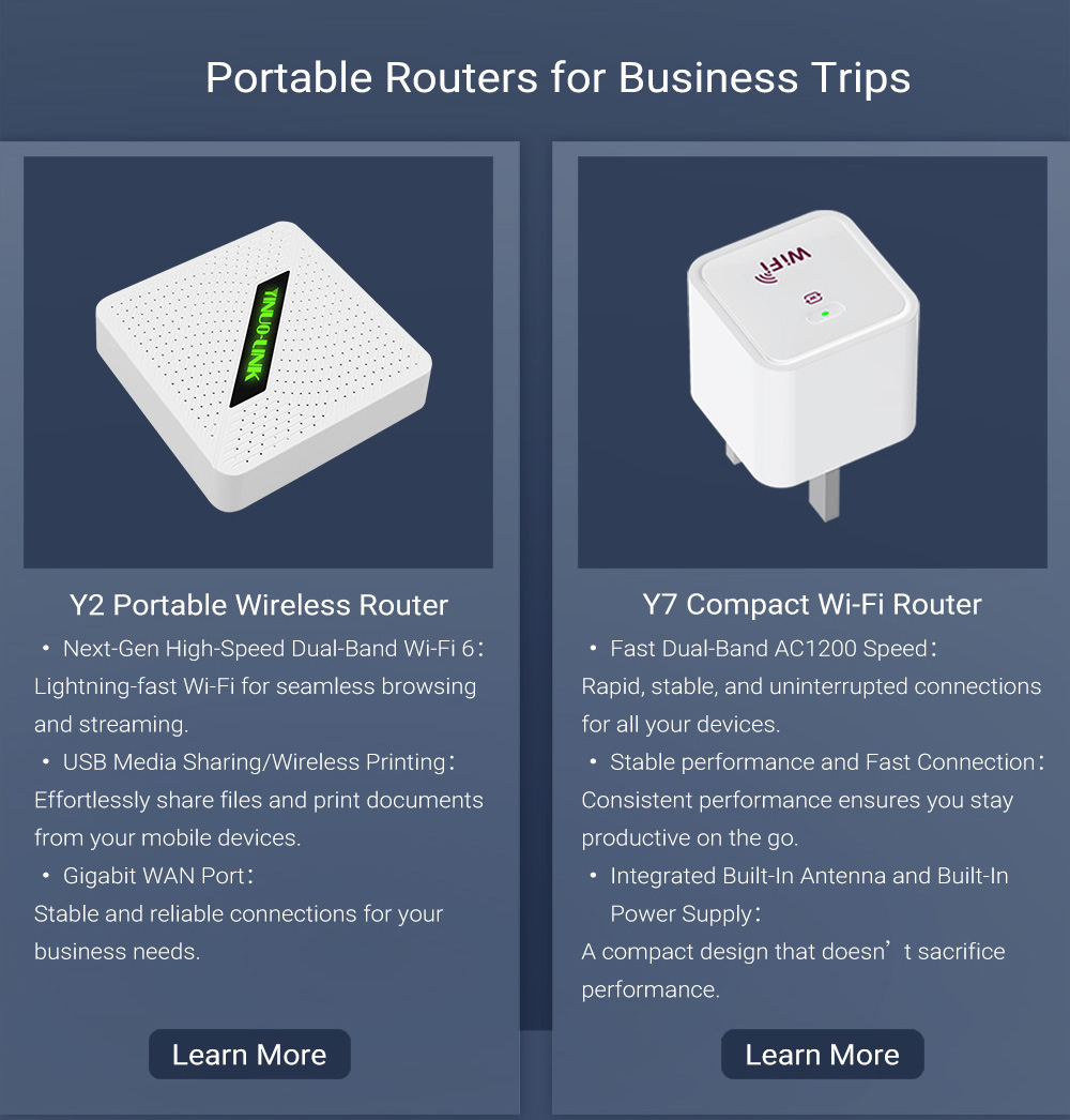 Portable Wireless Routers