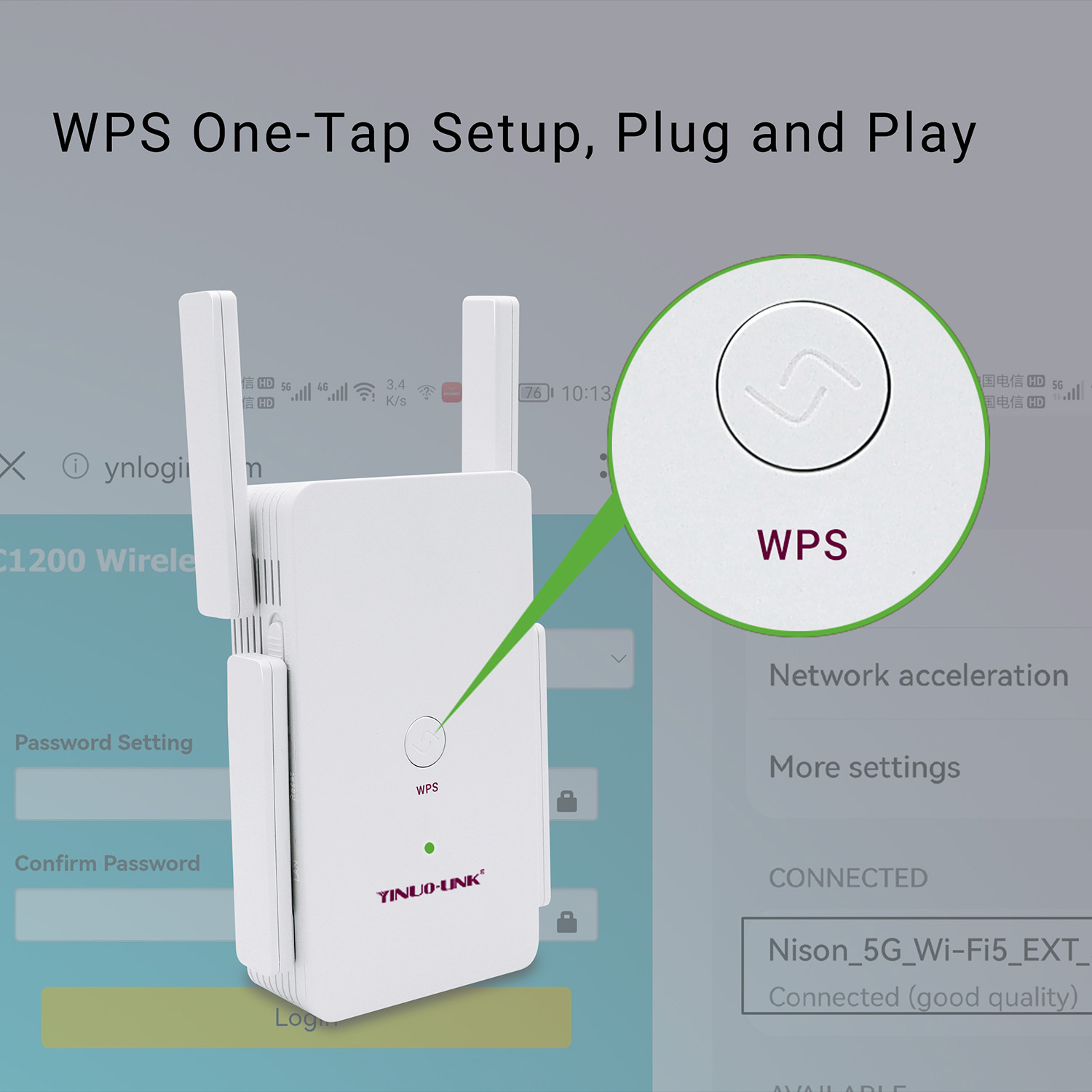 Boost Your WiFi Signal with YINUO-LINK's Wireless Router Booster