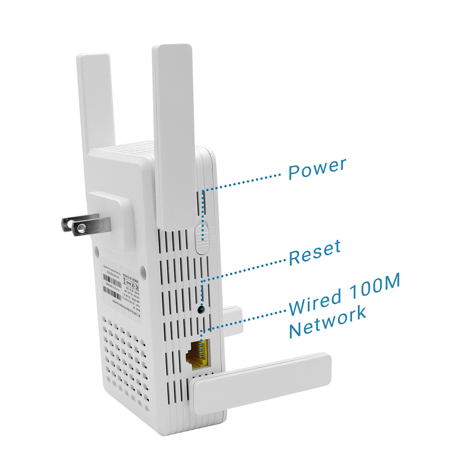 Boost Your WiFi Coverage with the Cutting-Edge YINUO-LINK N6 AC1200 WiFi Range Extender