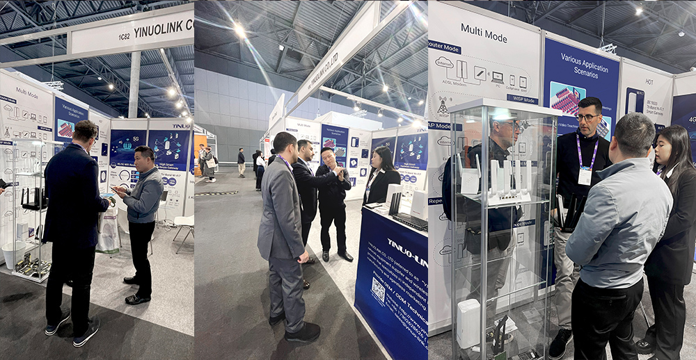 FUTURE FIRST - YINUOLINK's first participation in MWC in Barcelona, Spain was a success!