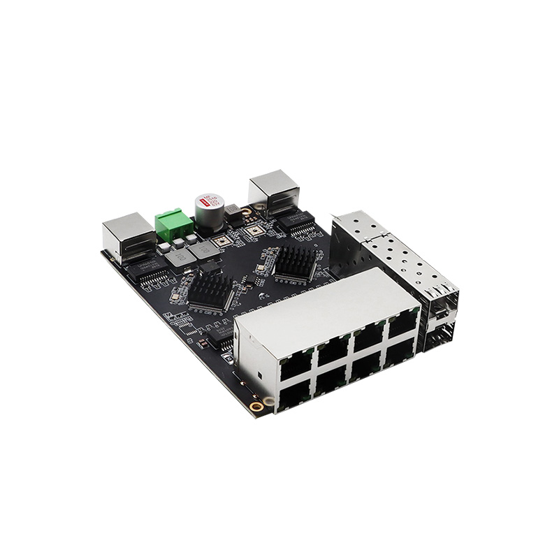 YN-IES1012 Industrial 10-Electric 2-Optical 1000Mbps Ethernet Switch Module
