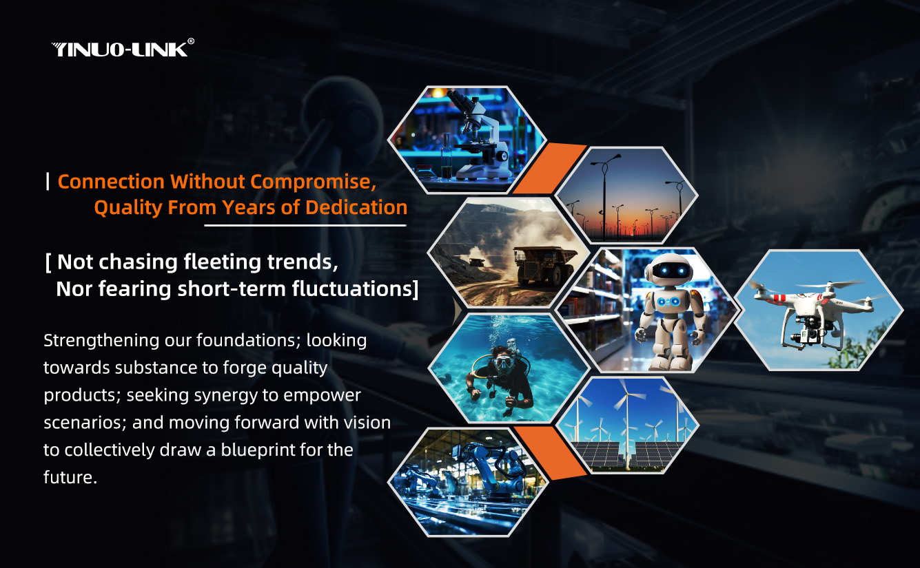 Connection Without Compromise, Quality From Years of Dedication — YINUO-LINK 2025