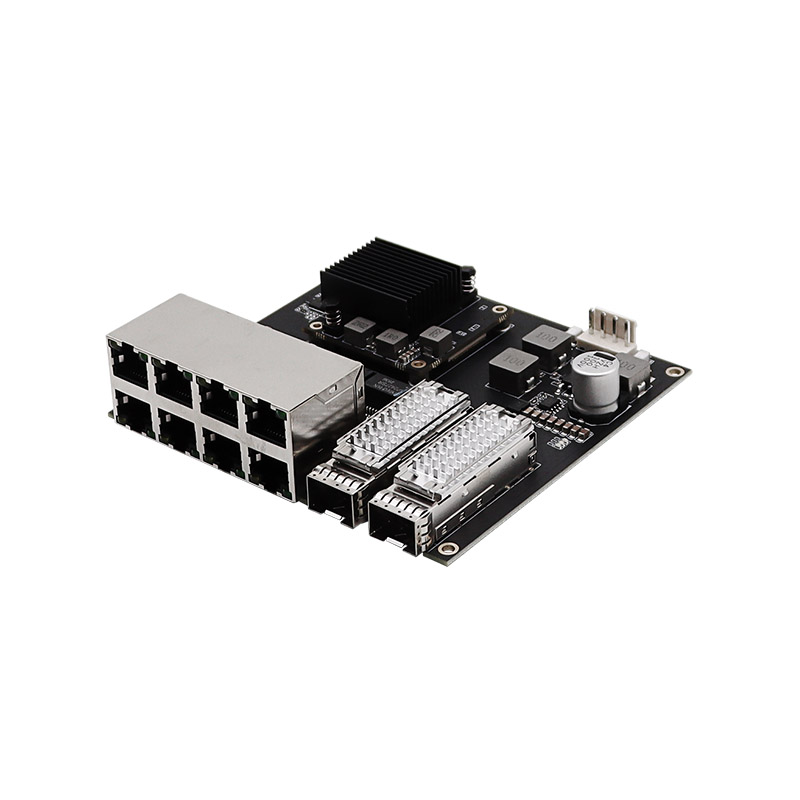 YN-IES1010 Industrial 10-Port 2.5G PoE Switch Module