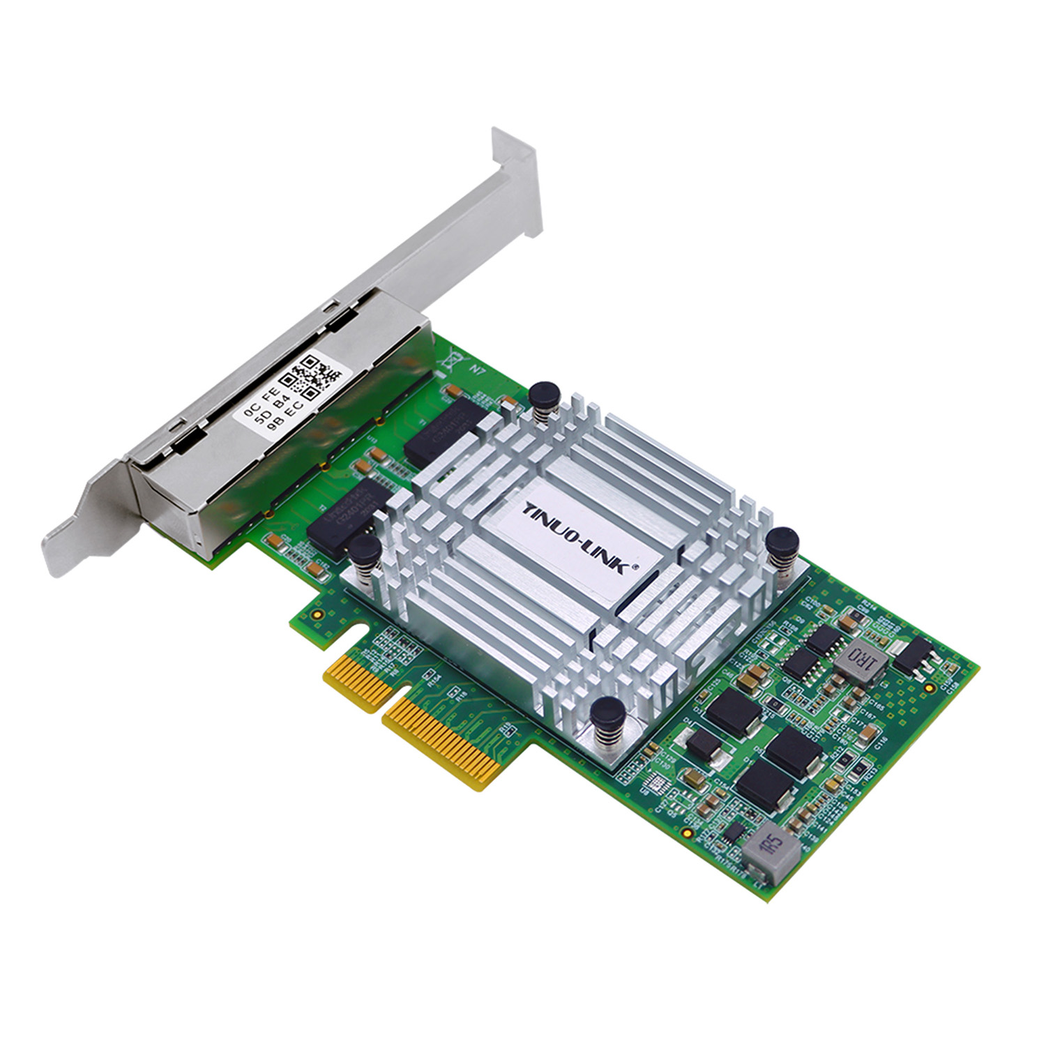 N7 4 Port Gigabit PCIe Ethernet Network Adapter