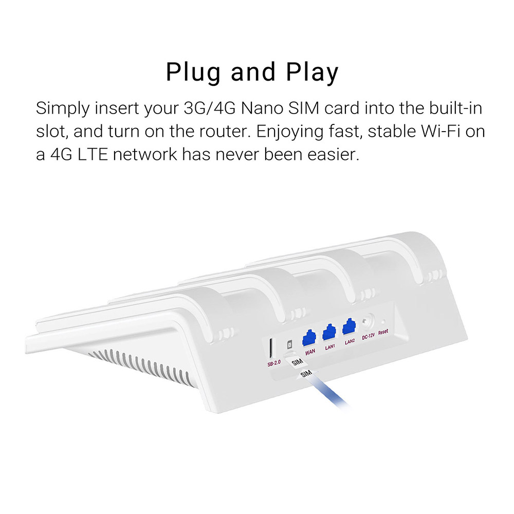 Y1-C 300Mbps Wi-Fi 4G Router