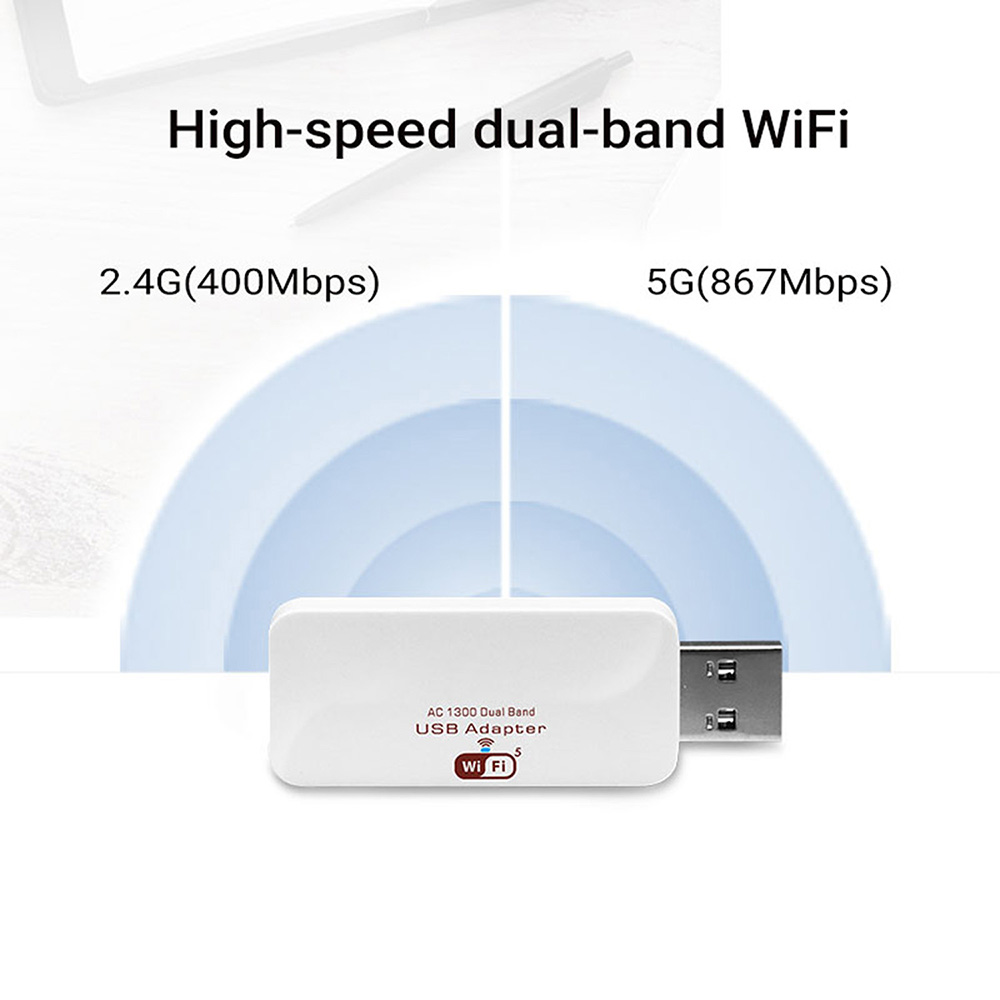 Y9 AC1300 Mini Wireless USB LAN Card