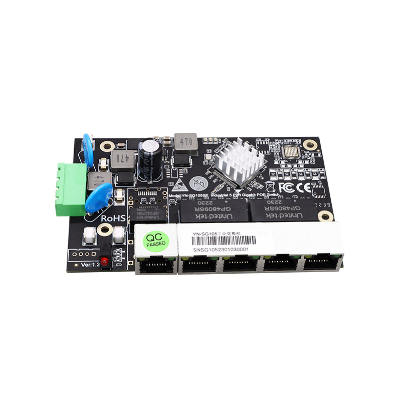 YN-SF105/SG105 Series Industrial Ethernet PoE Switch Modules