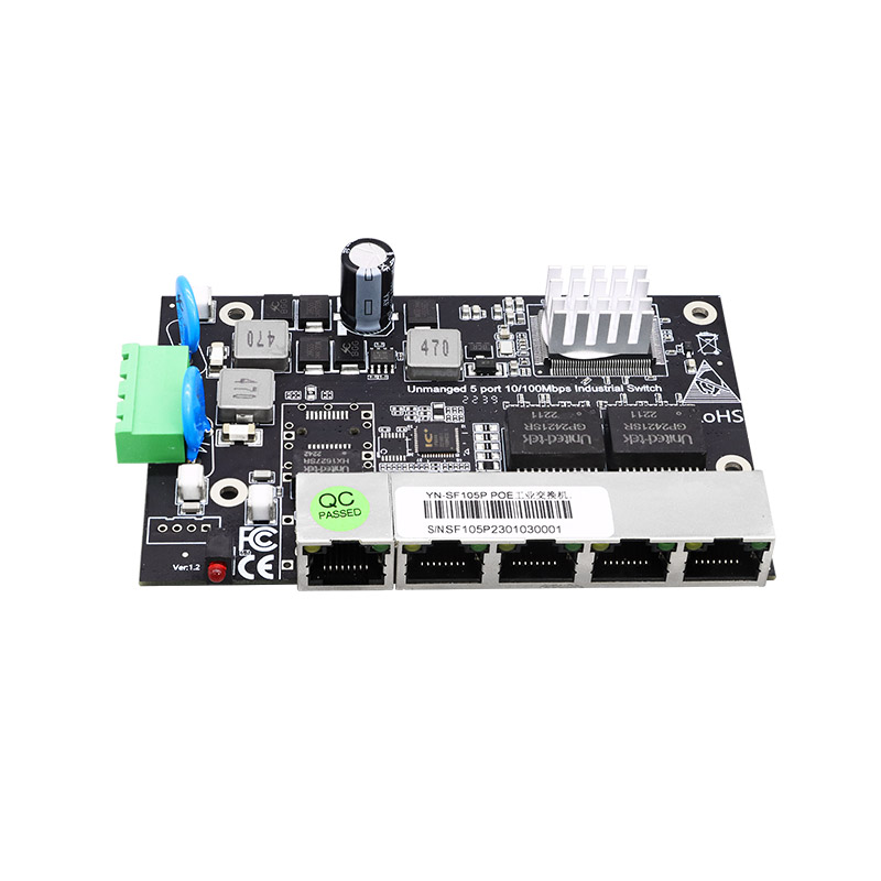 YN-SF105/SG105 Series Industrial Ethernet PoE Switch Modules