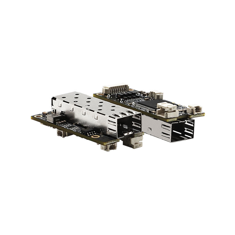 YN-SG01F Mini Industrial 1-Electric 1-Optical Gigabit Fiber Optic Transceiver Module