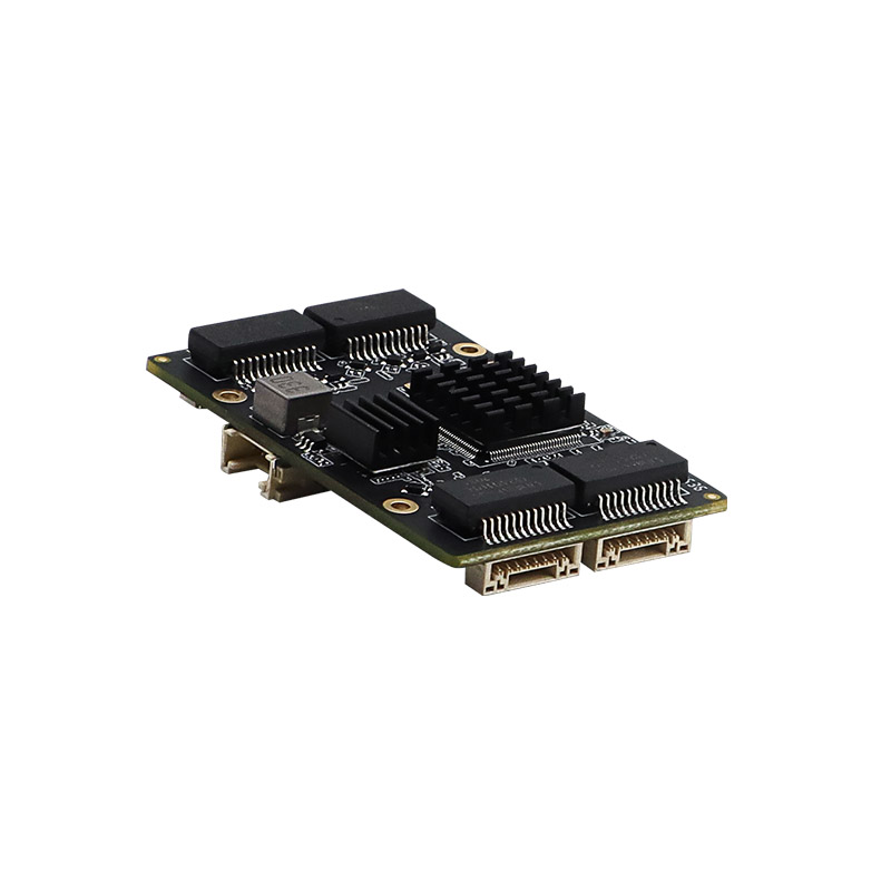 YN-IES104P Industrial 4-Port Gigabit Mini PoE Switch Module