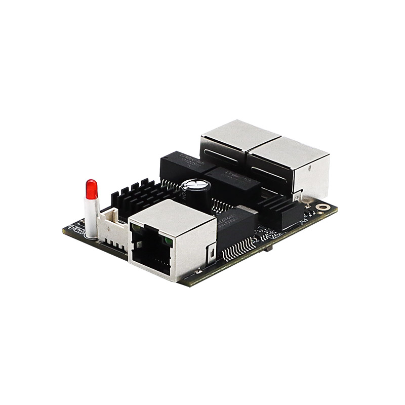 YN-IES103P Industrial 3-Port Gigabit Mini PoE Switch Module