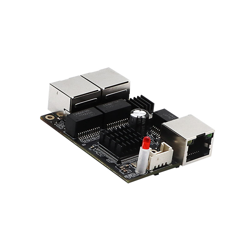 YN-IES103P Industrial 3-Port Gigabit Mini PoE Switch Module