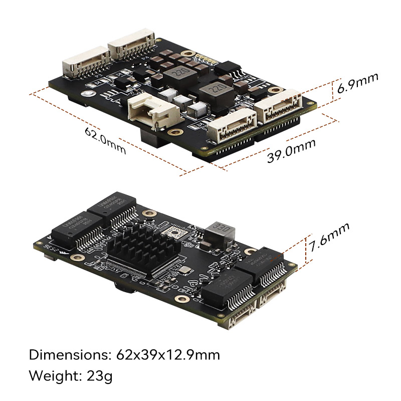 YN-IES204 Industrial 4 Ports Gigabit Easy Smart Switch Module