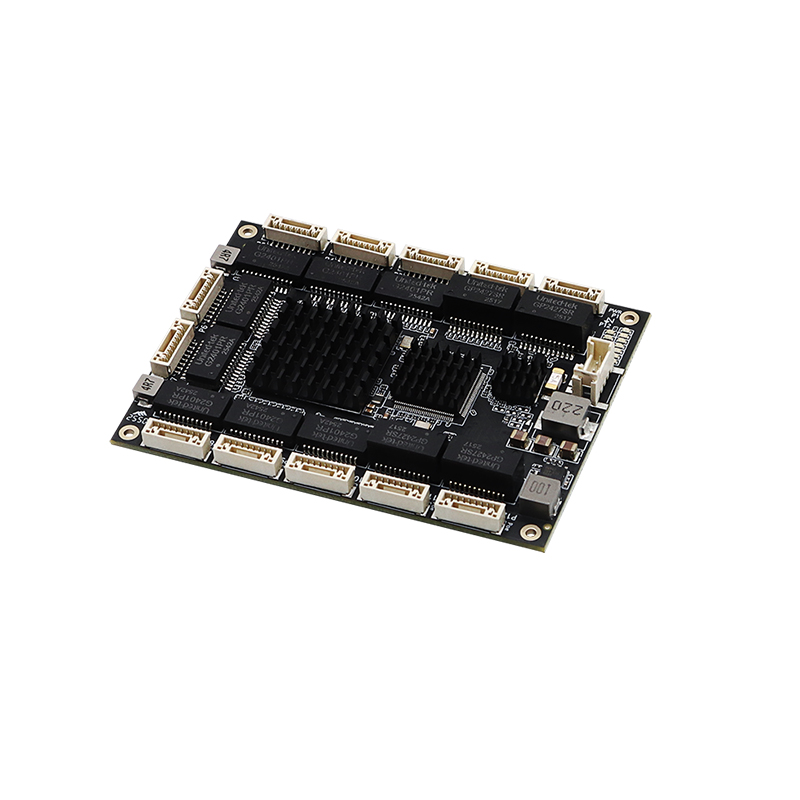 YN-IES101201 Industrial 12-Port Gigabit Mini PoE Switch Module