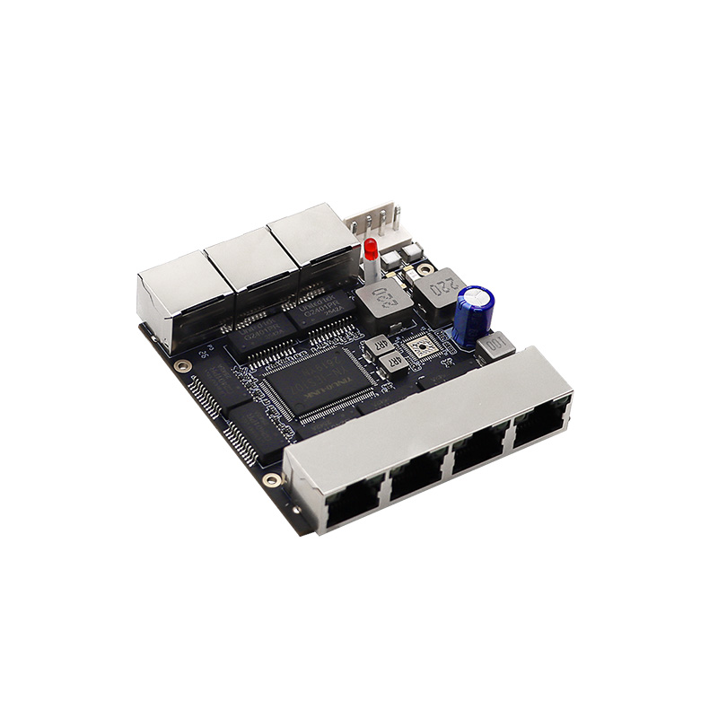 YN-IES107 Industrial 7-Port Gigabit Mini Switch Module
