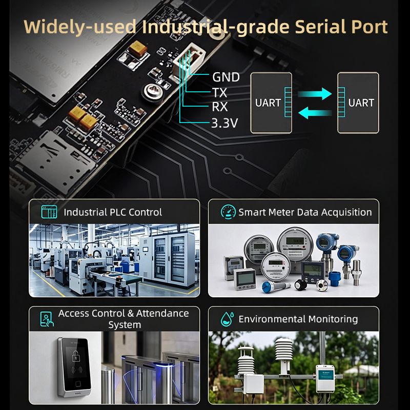  YN-HIR5105 4G/5G 5‑Port Gigabit High‑Power Router Module