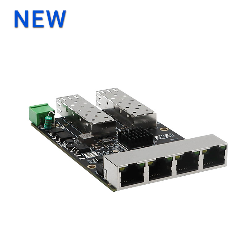 YN-IS10602 Intrinsically Safe Mine-used Industrial 4*RJ45 and 2*SFP Gigabit Switch