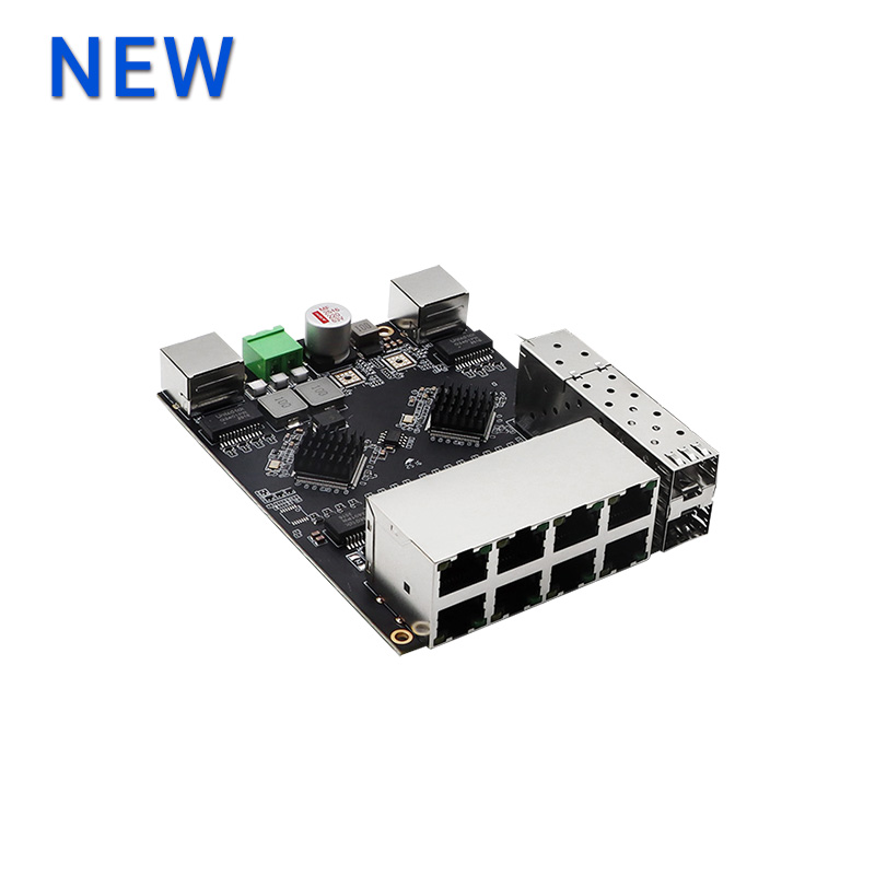 YN-IES1012 Industrial 10-Electric 2-Optical 1000Mbps Ethernet Switch Module
