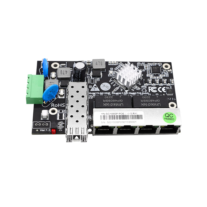 YN-SF105/SG105 Series Industrial Ethernet PoE Switch Modules
