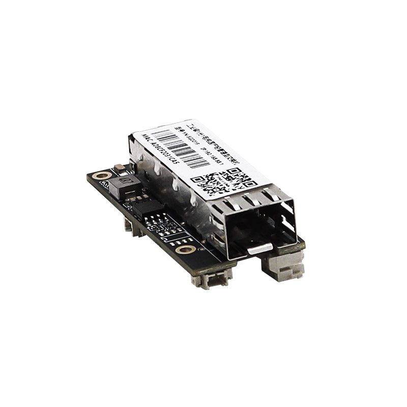 YN-SG201F Mini Industrial 1-Electric 1-Optical Gigabit Easy Smart Fiber Optic Transceiver Module