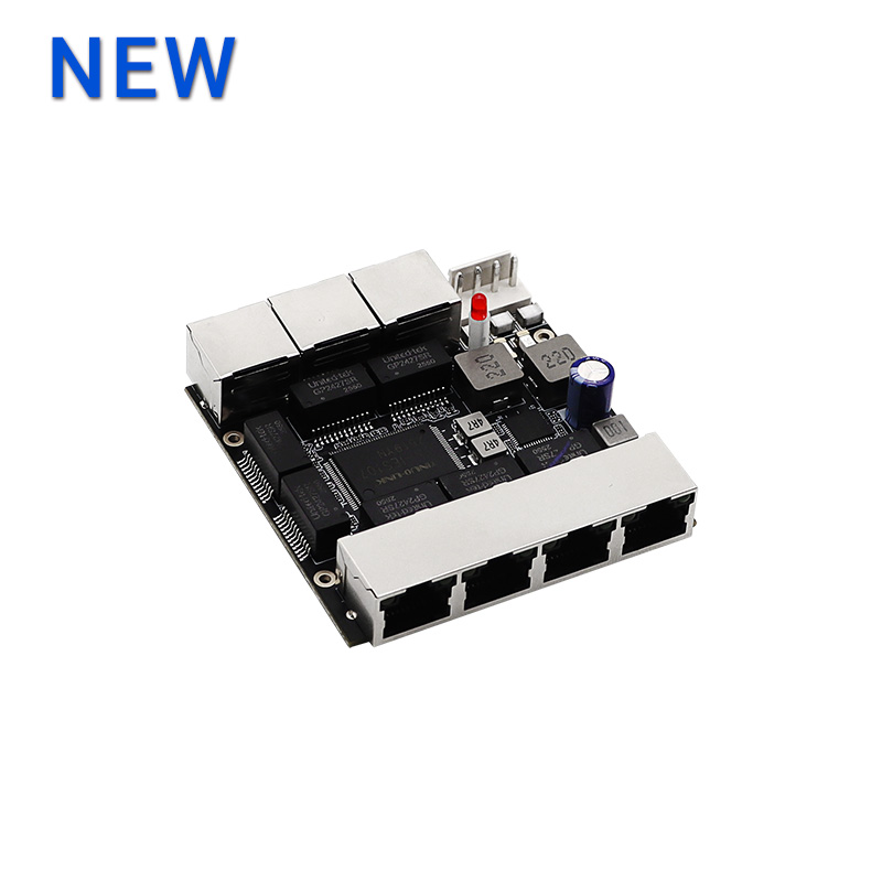 YN-IES107 Industrial 7-Port Gigabit Mini Switch Module