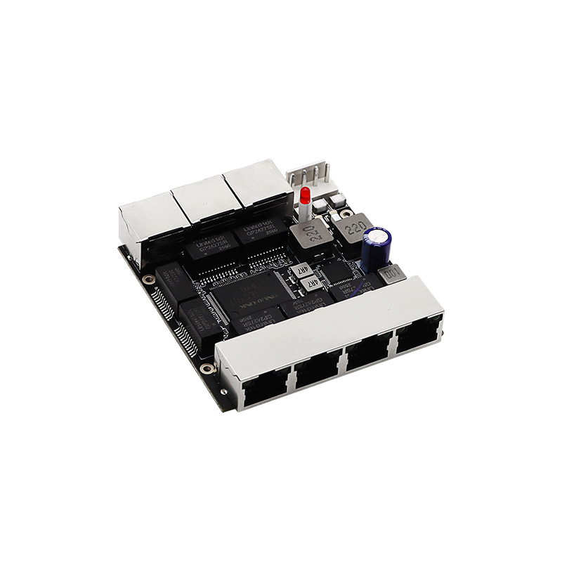 YN-IES107 Industrial 7-Port Gigabit Mini Switch Module