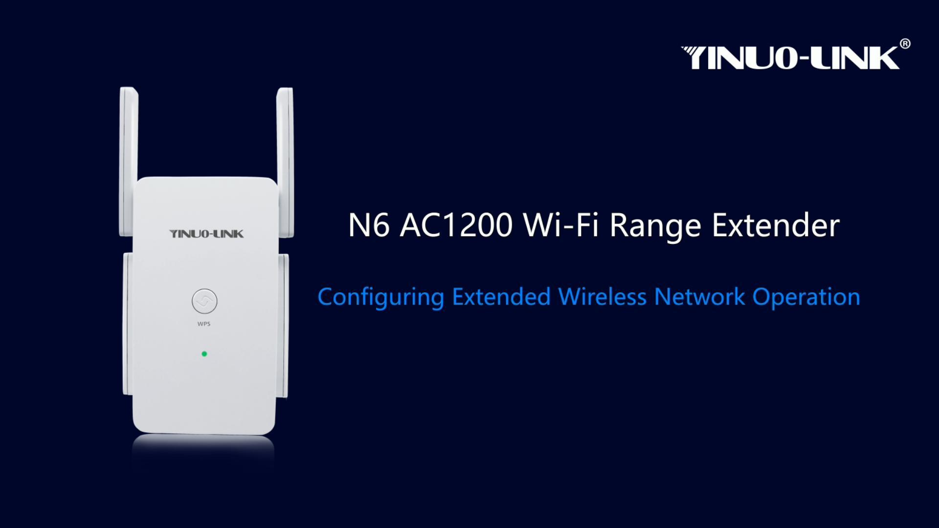 N6 Wi-Fi Range Extender Network Expansi