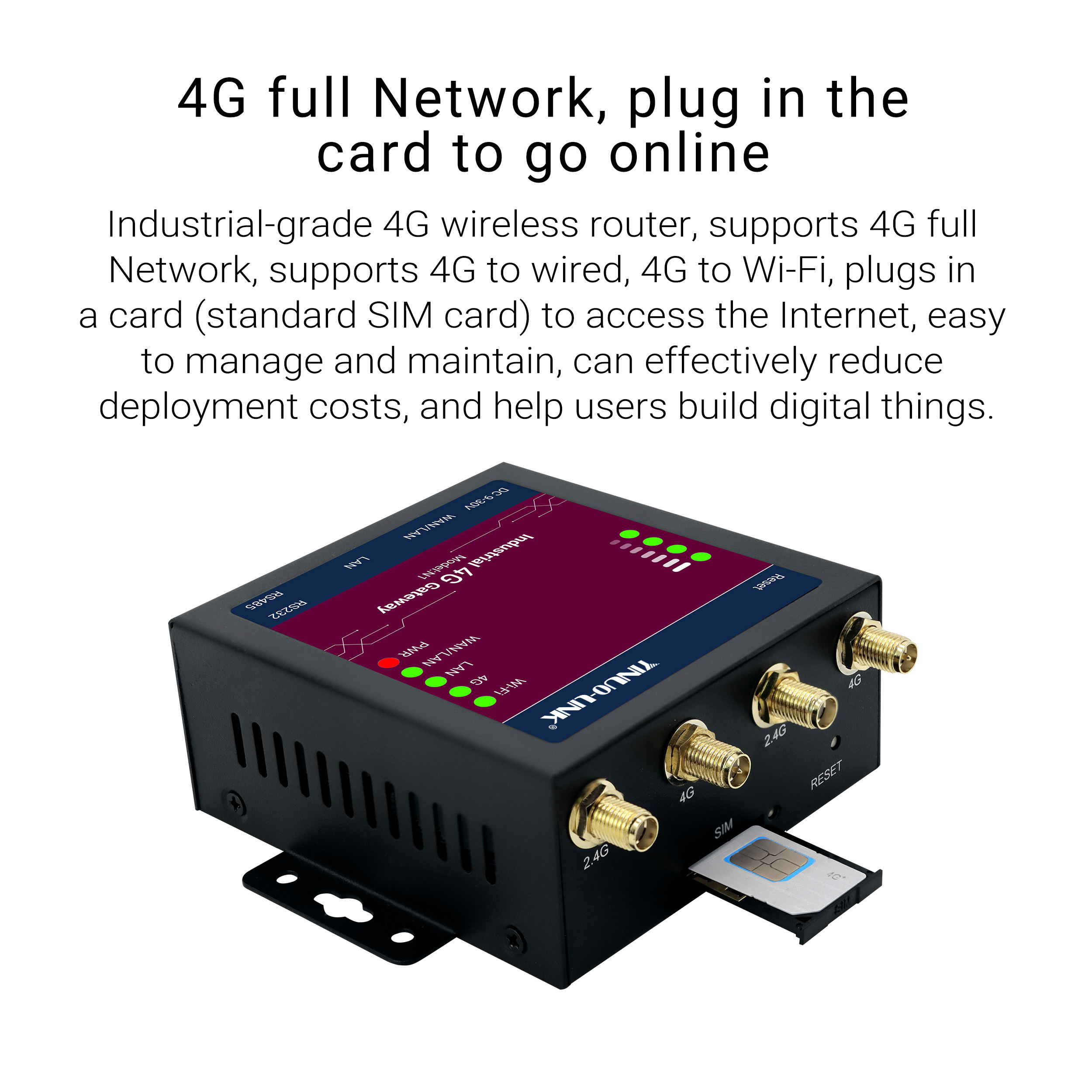 N1 Industrial Grade 4G Wireless Router
